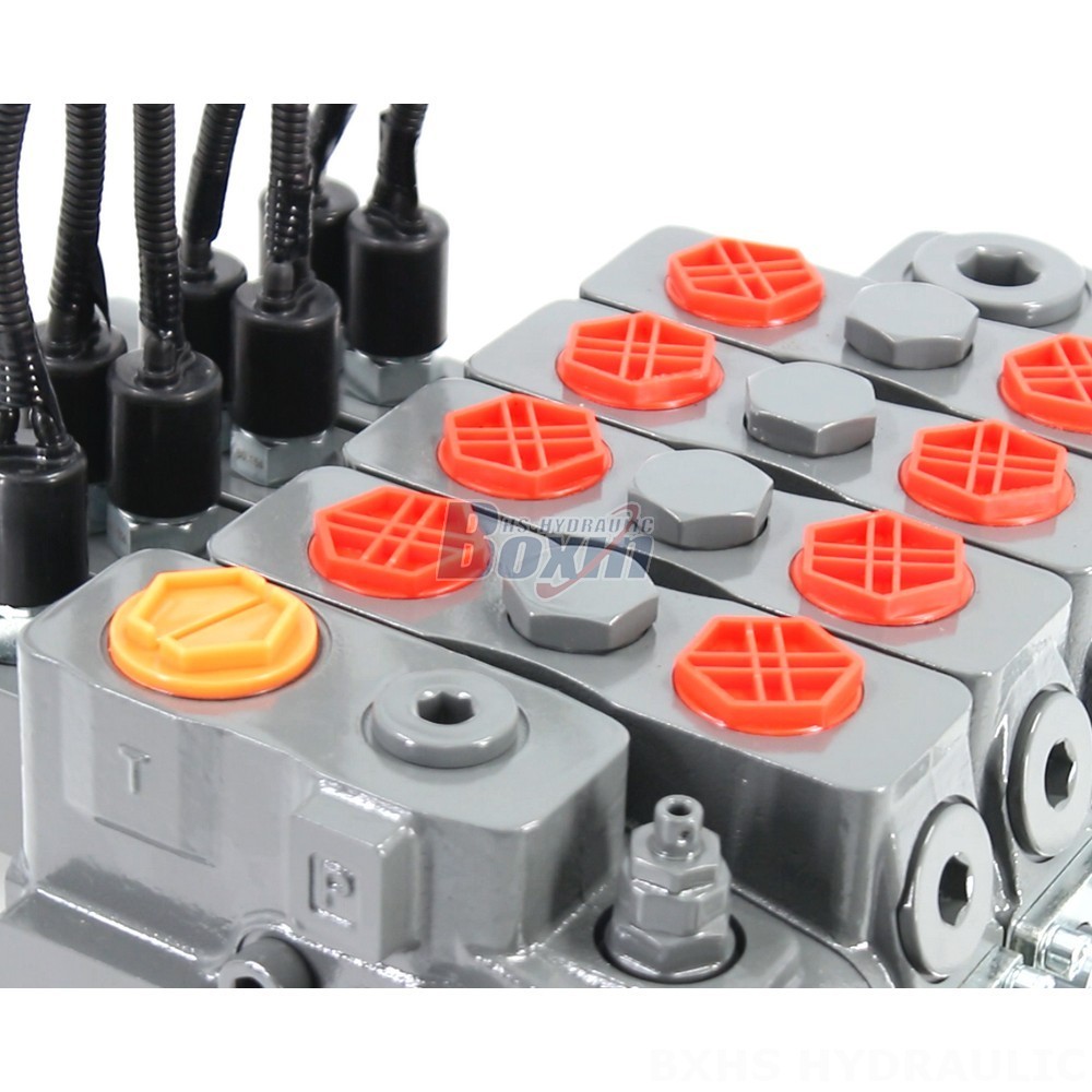 Manufacturer Direct: HSDLS180 Electric Unloading Valve - 4-Spool Sectional Directional Valve detail image